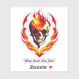 Pegatina Festival del deseo de quemar