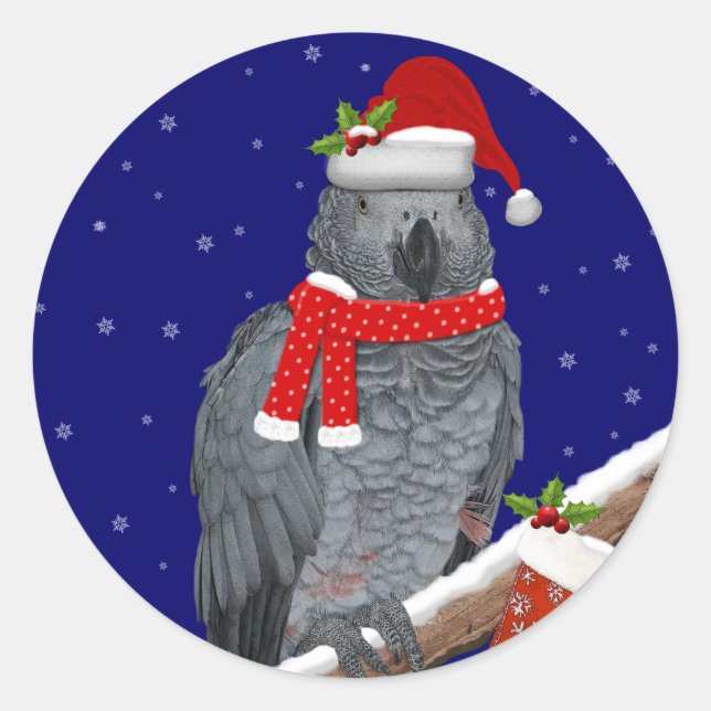 Pegatina Festive Feathers (Anverso)