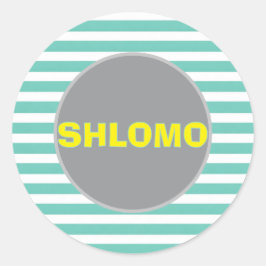 Pegatina fiesta a rayas