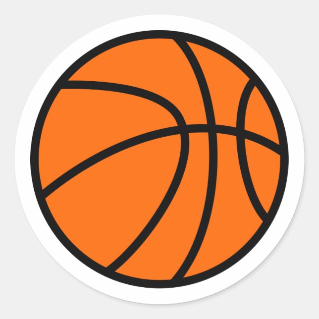 Pegatina Fiesta de baloncesto, Pegatina de cumplea (Anverso)