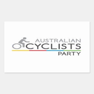 Pegatina Fiesta de ciclistas de Australia