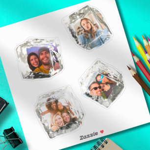 Pegatina Fiesta de cubo de hielo de Guay Foto Personalizado