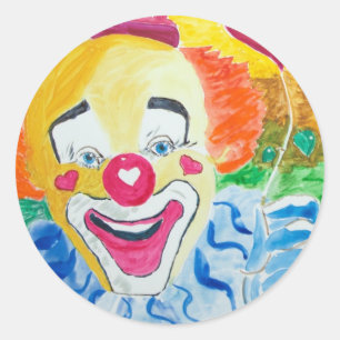 Pegatina Fiesta de payasos