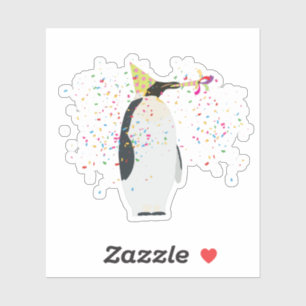 Pegatina Fiesta de pingüinos - Animales con Fiesta