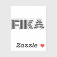 Fika sueca negro y blanco