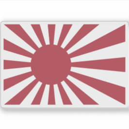 Pegatina Firma naval del Imperio de Japón