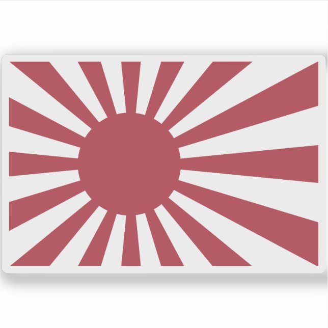 Pegatina Firma naval del Imperio de Japón (Anverso)