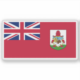 Pegatina Flag of Bermuda, British Overseas Territory
