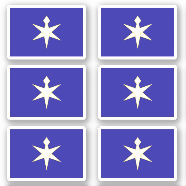 Pegatina Flag of Chiba Prefecture, Japan (Anverso)