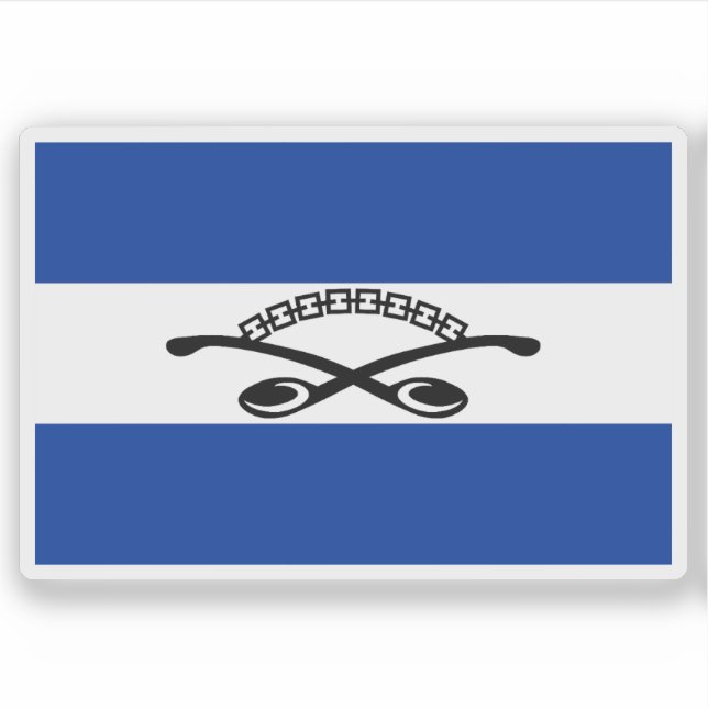 Pegatina Flag of Gazankulu / the Tsonga people,South Africa (Anverso)
