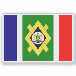 Pegatina Flag of Johannesburg, the Republic of South Africa