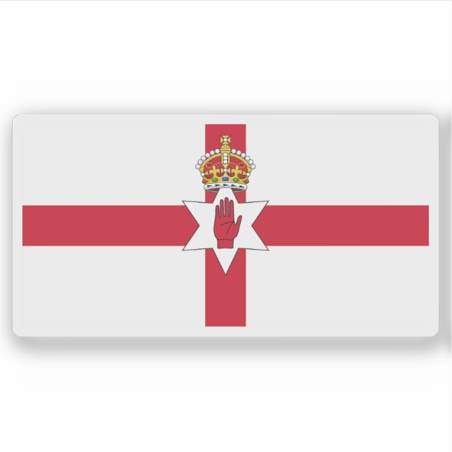 Pegatina Flag of Northern Ireland (1924–1953) (Anverso)