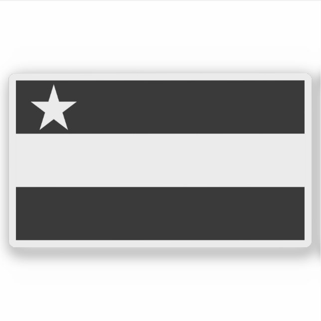 Pegatina Flag of Saho people, Ethiopia (Anverso)