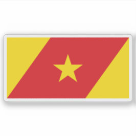 Pegatina Flag of the Amhara Region, Ethiopia