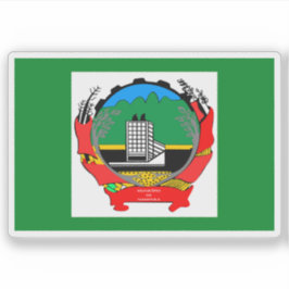 Pegatina Flag of the city of Nampula, Mozambique
