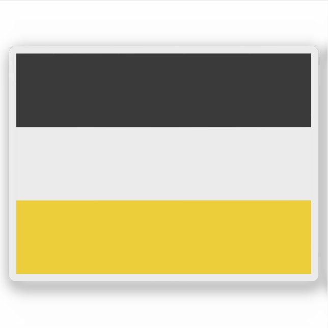Pegatina Flag of the Garifuna People (Anverso)