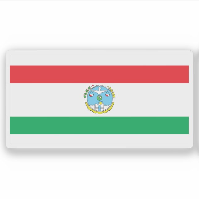 Pegatina Flag of the Harari Region, Ethiopia (Anverso)