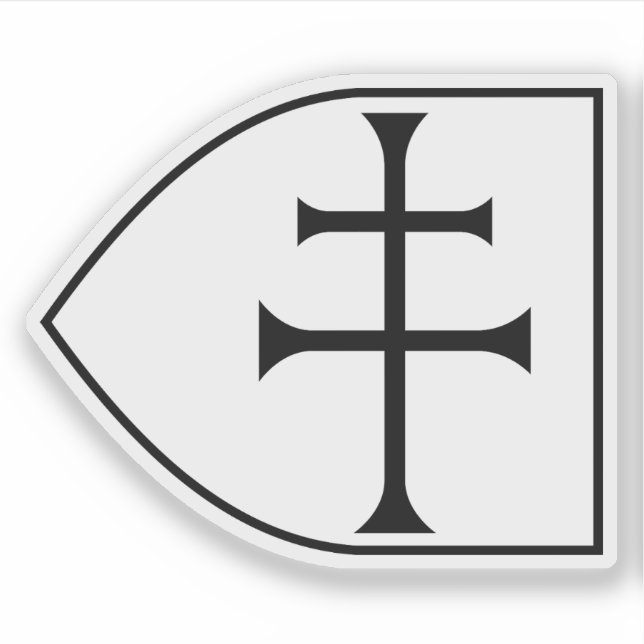 Pegatina Flag of The Kingdom of Makuria (400-1590) (Anverso)