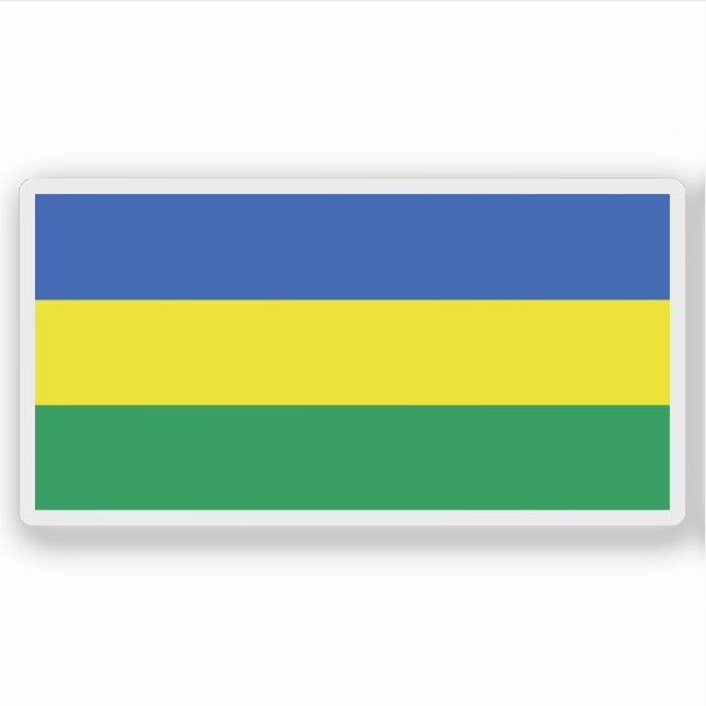 Pegatina Flag of the Republic of the Sudan (1956-1969) (Anverso)