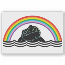 Pegatina Flag of the State of Waveland (Rockall), Scotland