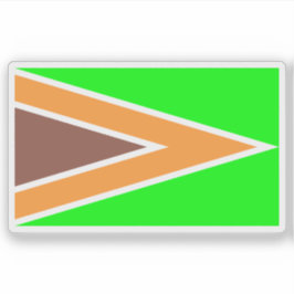 Pegatina Flag of the Vihiga County, the Republic of Kenya