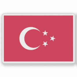 Pegatina Flag of Turco-Egyptian Sudan (1867-1881)