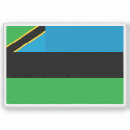 Pegatina Flag of Zanzibar (2005–Present), Tanzania