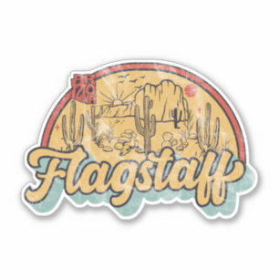 Pegatina Flagstaff, Arizona 