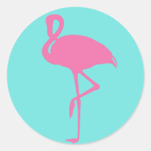 Pegatina Flamingo Rosa