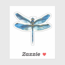 Pegatina Flauta azul