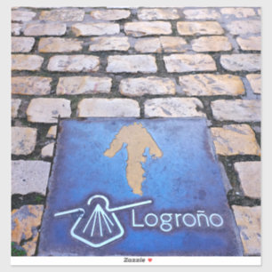 Pegatina Flecha amarilla