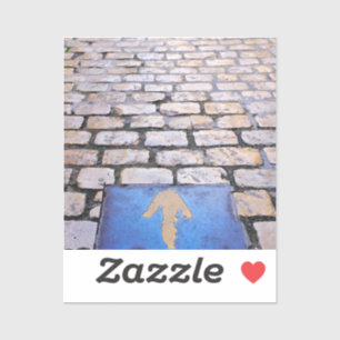 Pegatina Flecha amarilla