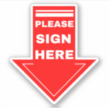 Flecha roja de Rótulo aquí