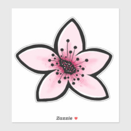 Pegatina Flor de cerezo