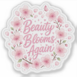 Pegatina Flor de Cerezo : La Belleza Florece de Nuevo