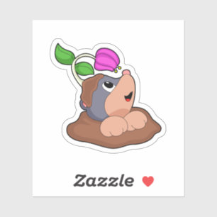 Pegatina Flor de la Tierra Mole