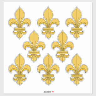 Pegatina Flor de lis