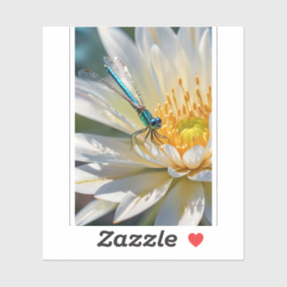 Pegatina Flor de ráfaga