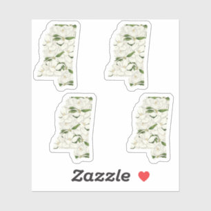 Pegatina Flor Mississippi