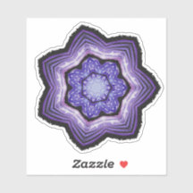 Flor morada Hermosa arte abstracto