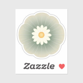 Pegatina Flor simple