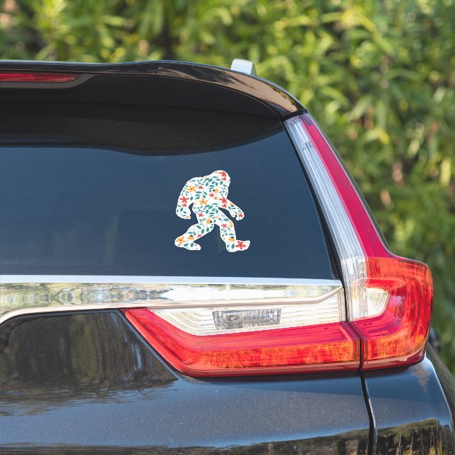 PEGATINA FLORAL BIGFOOT (Lado del coche)