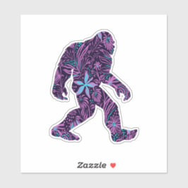 PEGATINA FLORAL BIGFOOT