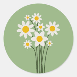 Pegatina floral - Florecer y pegar