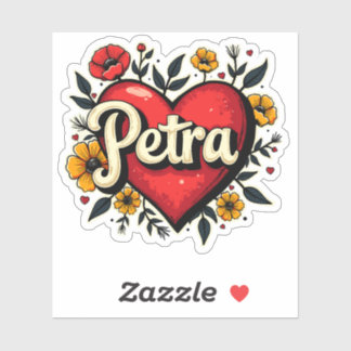 Pegatina Floral Heart Petra 1