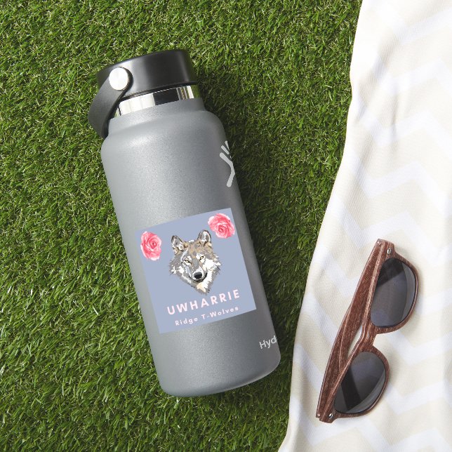 Pegatina Floral T-Wolves (HydroFlask Insitu)