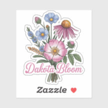 Florecimiento de flores silvestres de Dakota – Dis