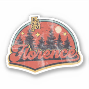 Pegatina Florencia, Alabama