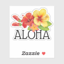 Flores hawaianas de Aloha