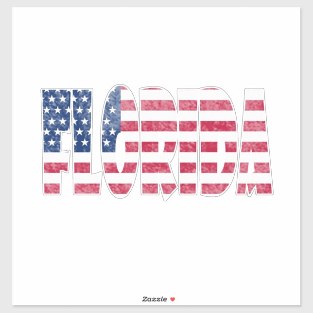 Pegatina Florida (Hoja)